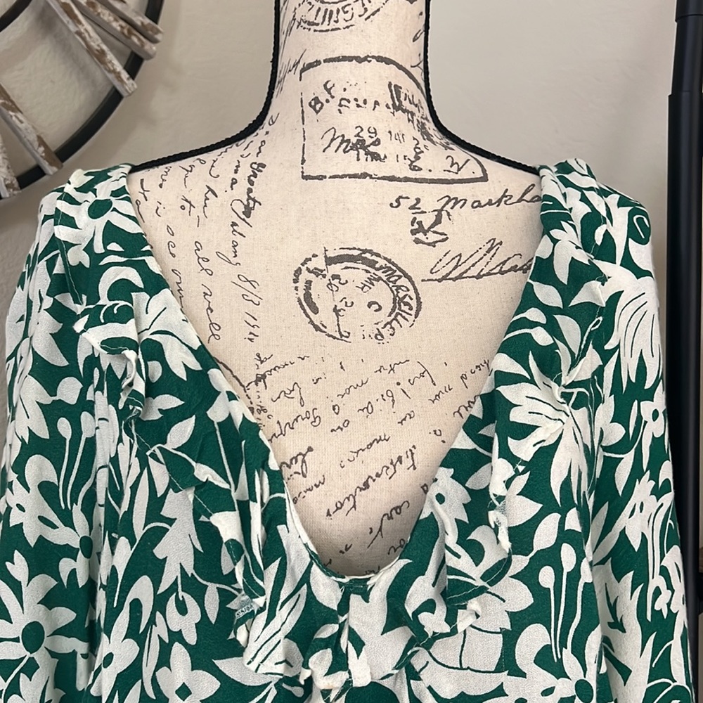 Free People Ruffle Dress - Picture 3 of 14